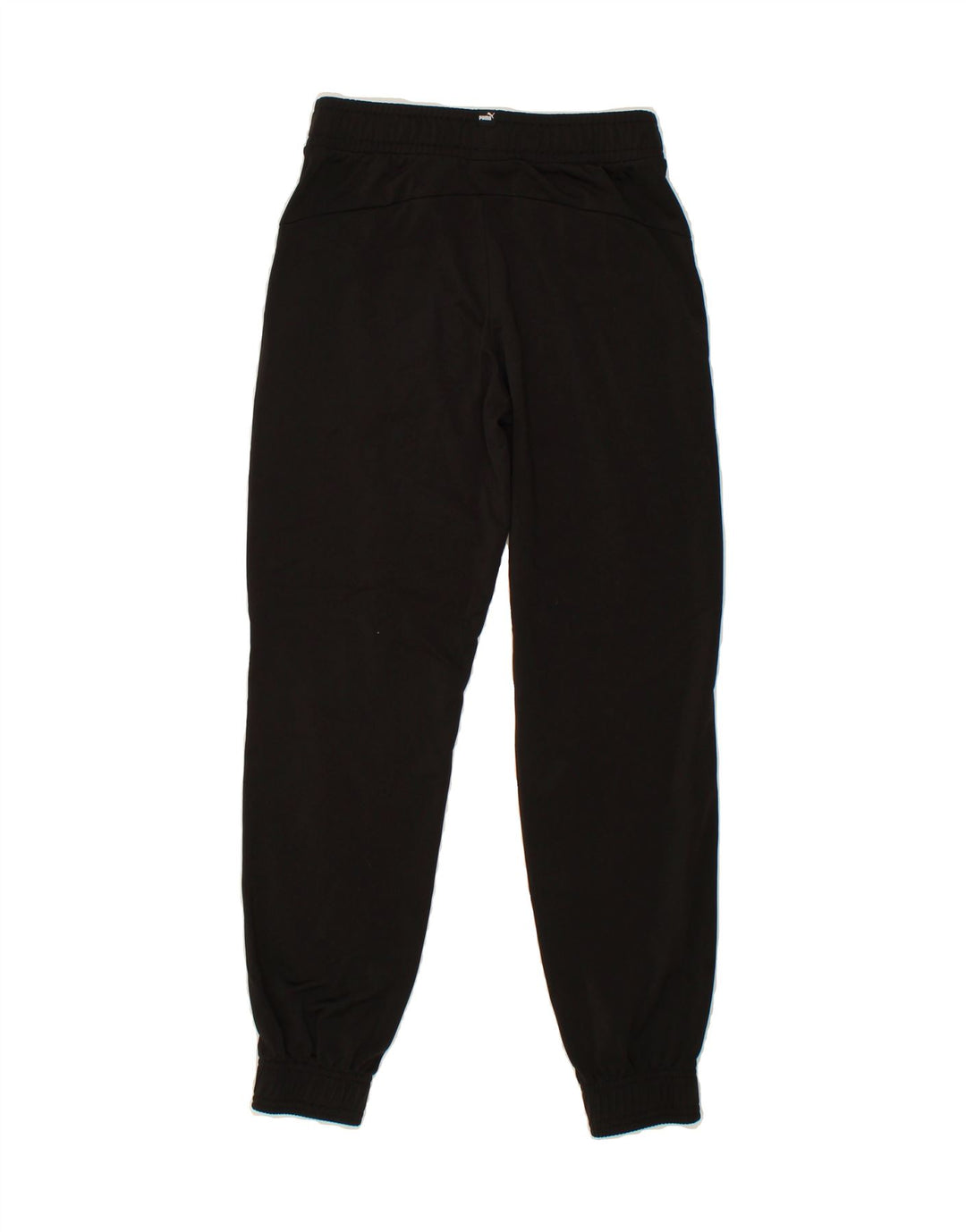 PUMA Boys Tracksuit Trousers Joggers 11-12 Years  Black Polyester Vintage Puma and Second-Hand Puma from Messina Hembry 