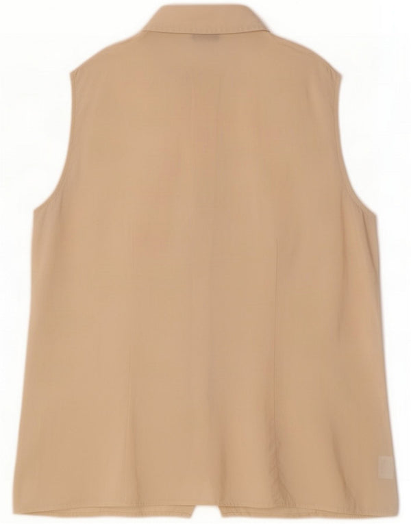 Marks & Spencer Damen St. Michael Hemdbluse UK 14 Large Beige