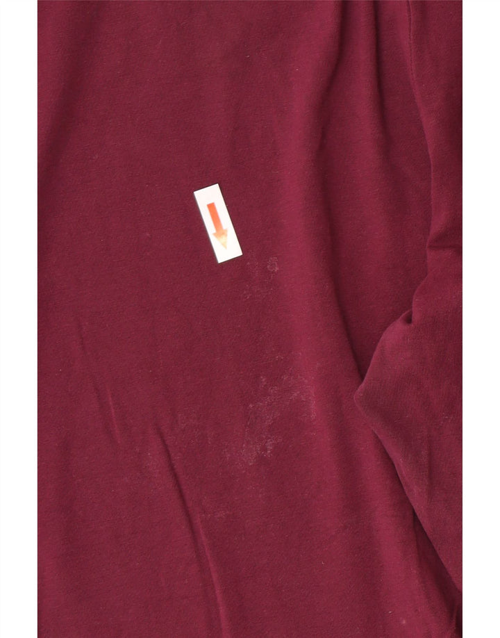 Puma Womens Graphic Leggings UK 14 Large  Maroon