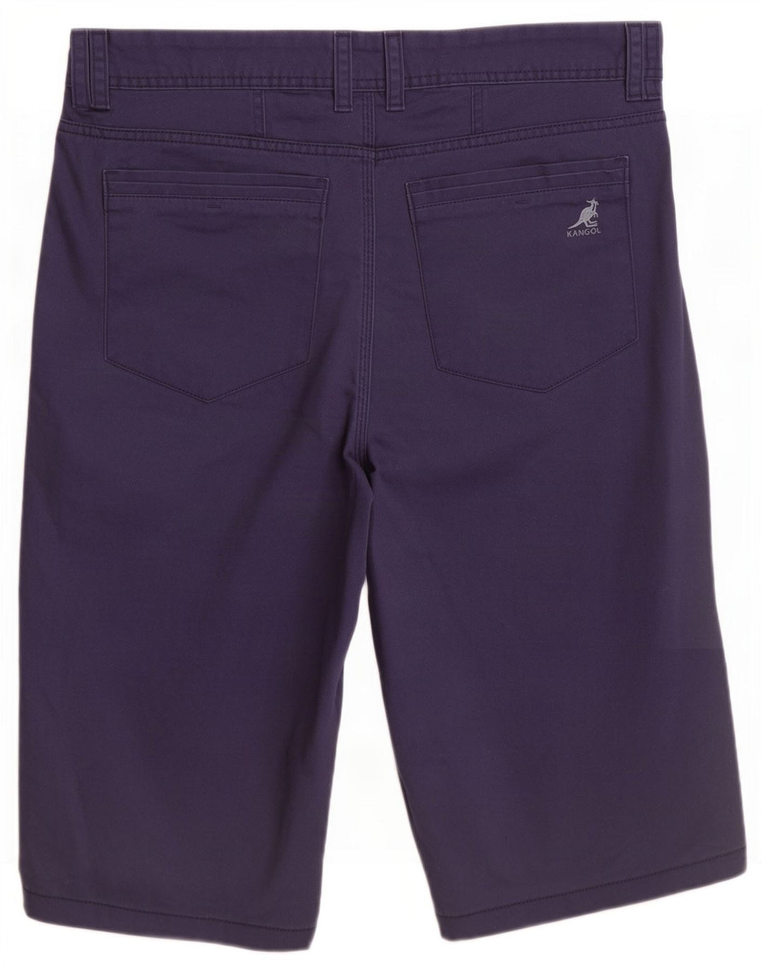 Kangol Mens Chino Shorts Medium W32 Navy Blue Cotton