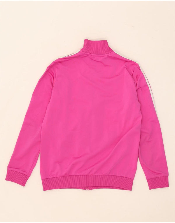 Adidas piger træningsdragt topjakke 11-12 år Pink Colourblock