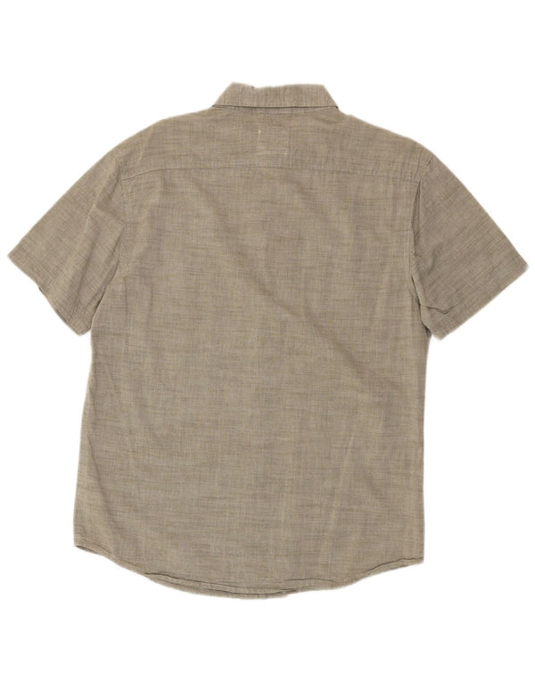 Levi's Chemise à Manches Courtes Homme Gris Moyen Coton