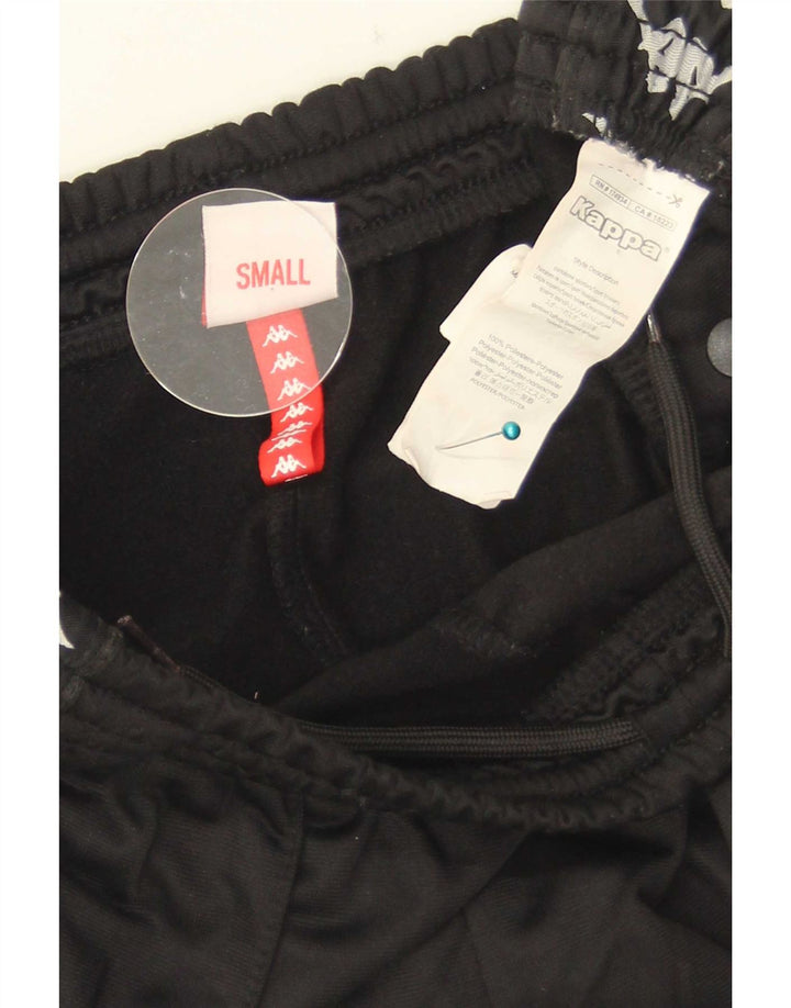 Kappa Pantalon de Survêtement Graphique Homme Petit Noir Polyester