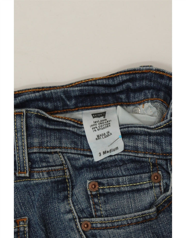 LEVI'S Womens 528 Denim Shorts US 3 Small W24  Blue Cotton Vintage Levi's and Second-Hand Levi's from Messina Hembry 