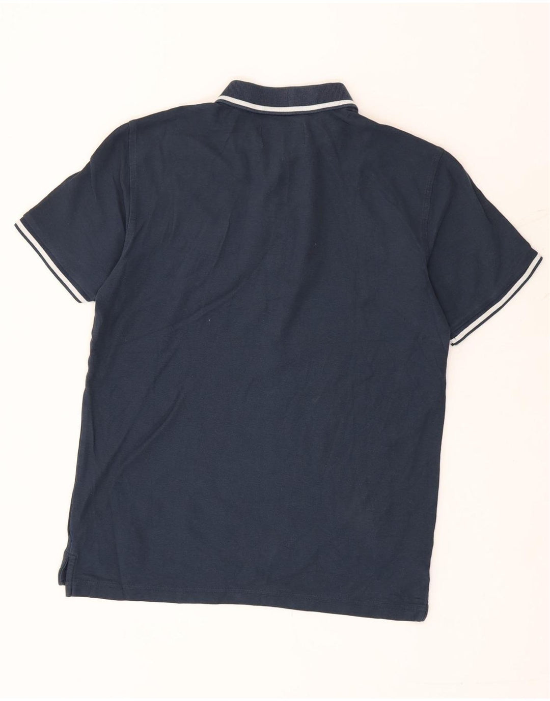 Penguin Mens Polo Shirt Medium Navy Blue Cotton