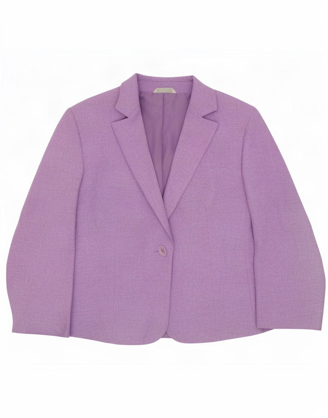 Marks & Spencer jachetă standard pentru femei cu 1 nasture, UK 12, violet mediu