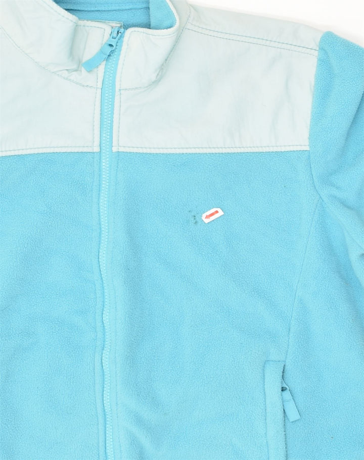 AEROPOSTALE Womens Fleece Jacket UK 18 XL Turquoise Polyester Vintage Aeropostale and Second-Hand Aeropostale from Messina Hembry 