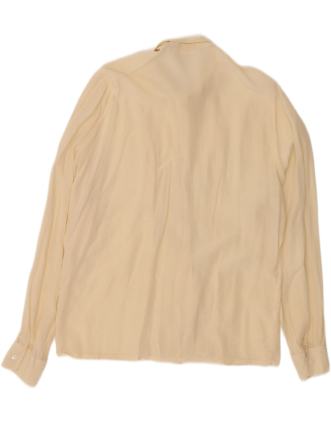 ICAM Womens Shirt Blouse IT 46 Large Beige Vintage Icam and Second-Hand Icam from Messina Hembry 