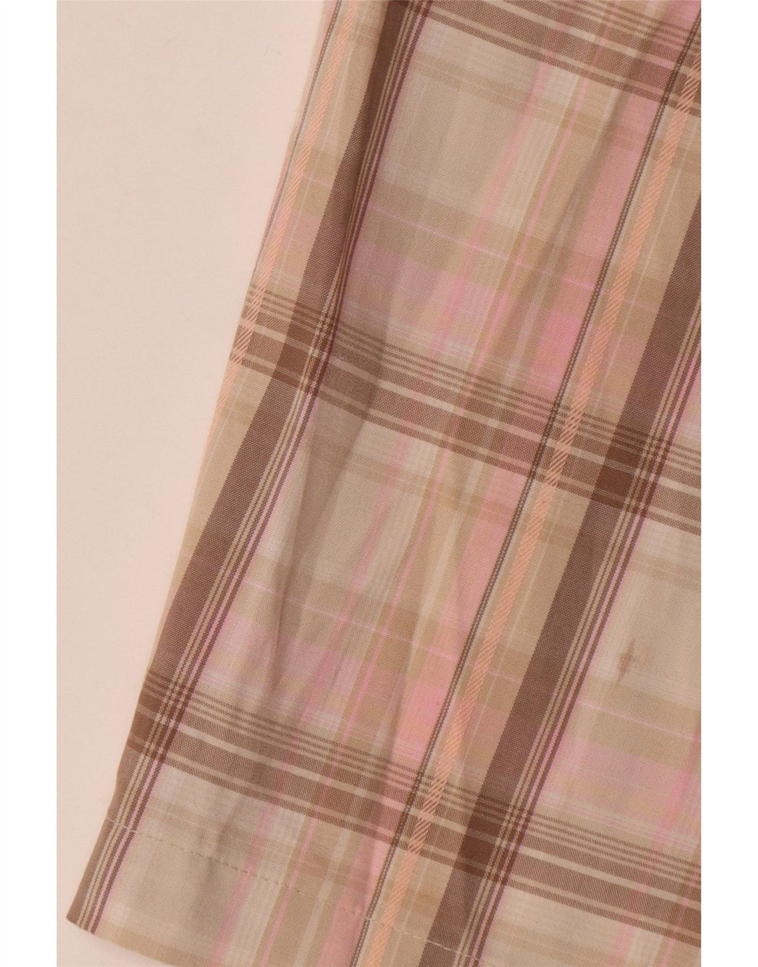 Pantaloncini chino da donna Izod US 8 Medium W32 Poliestere a quadri rosa