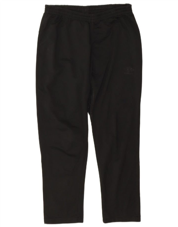 UMBRO Herren-Trainingshose, groß, aus schwarzem Polyester