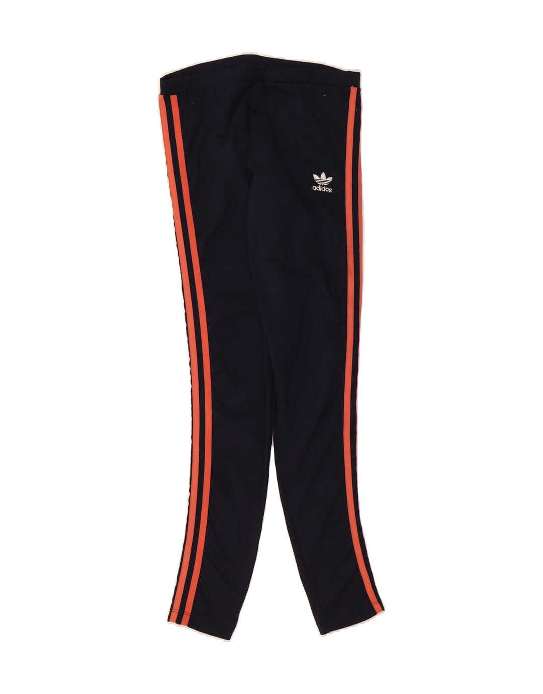 ADIDAS Womens Leggings UK 10 Small Navy Blue Vintage Adidas and Second-Hand Adidas from Messina Hembry 