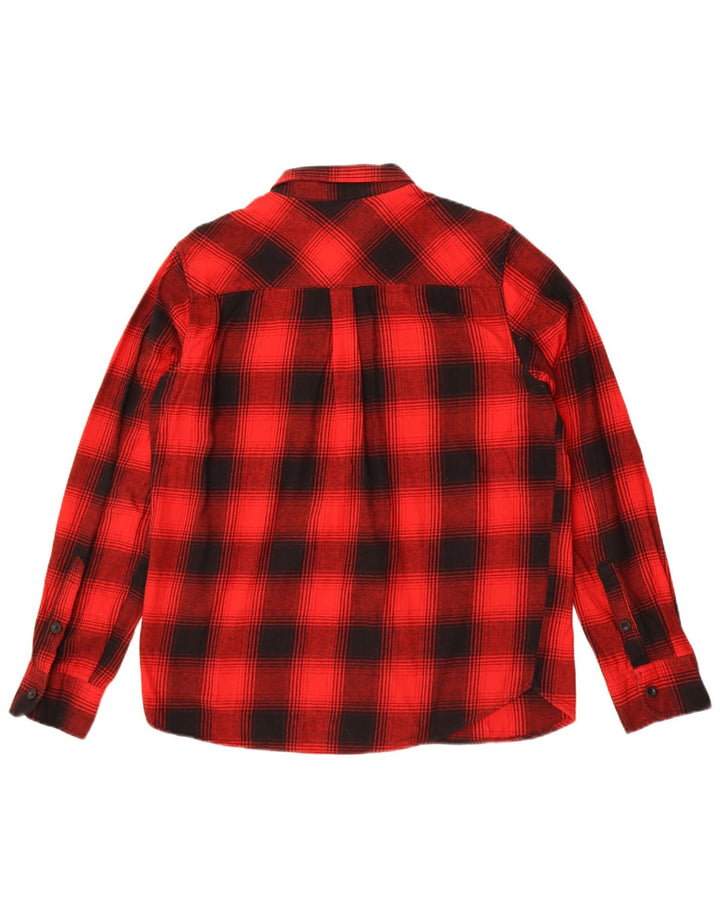 Mountain Warehouse Mens Flannel Shirt Large Red Check Cotton