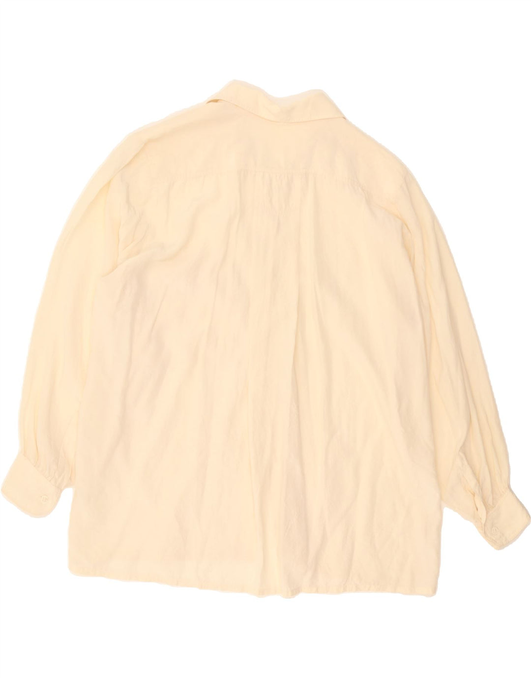 VINTAGE Womens Shirt UK 18 XL Off White Vintage Vintage and Second-Hand Vintage from Messina Hembry 