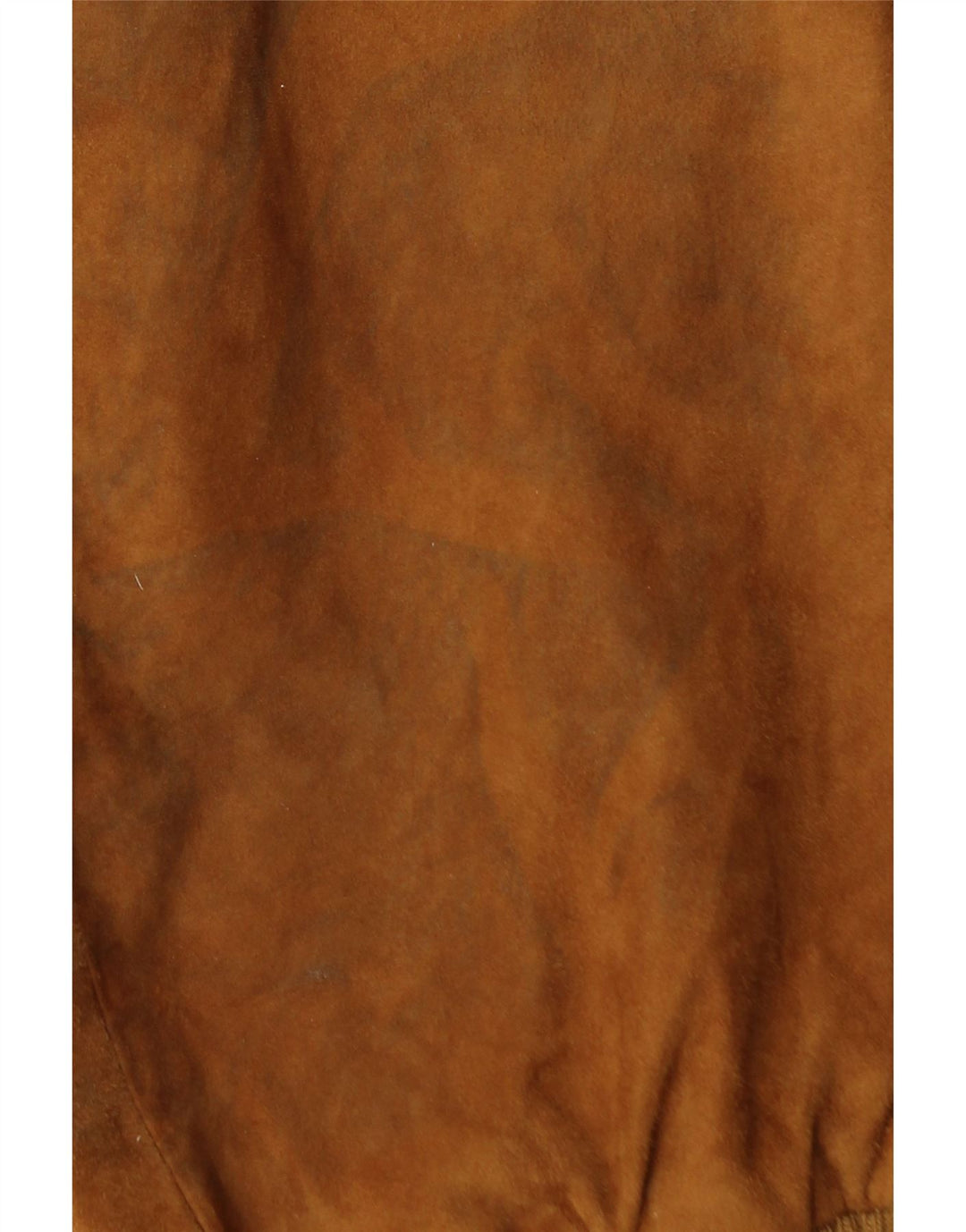 Vintage Mens Suede Bomber Jacket IT 54 2XL Brown Leather