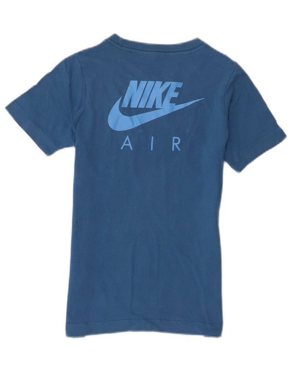 Nike Camiseta gráfica para niños 7-8 años XS Azul Algodón