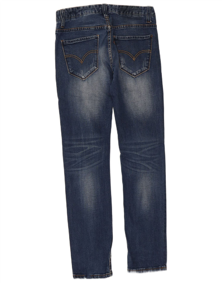 Levi's Womens Slim Jeans W29 L32 Blue Cotton