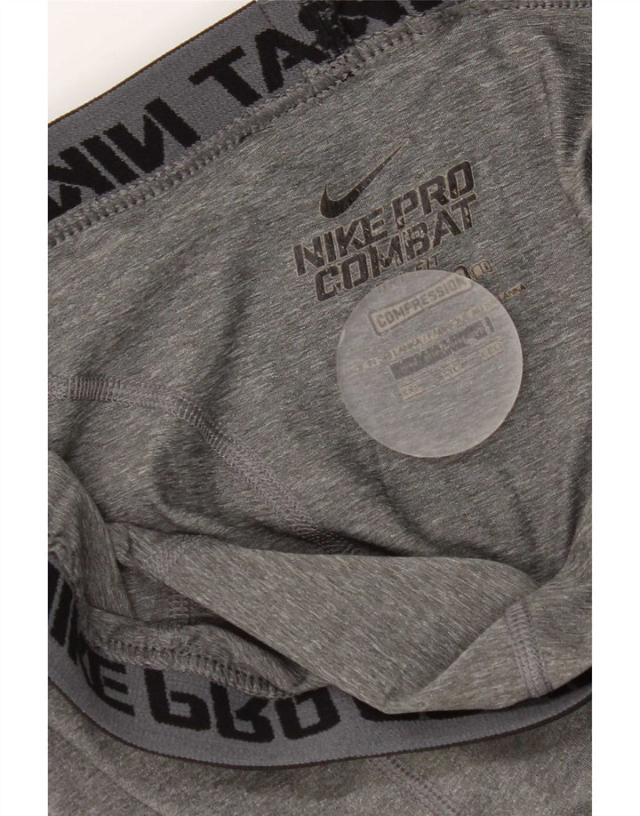 Leggings Nike Masculino Compression Graphic Crop 2XL Cinza Colourblock