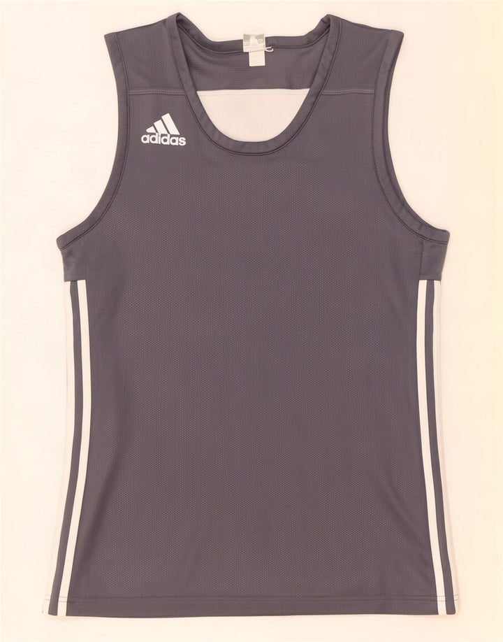 Adidas Mens Vest Top Small Grey