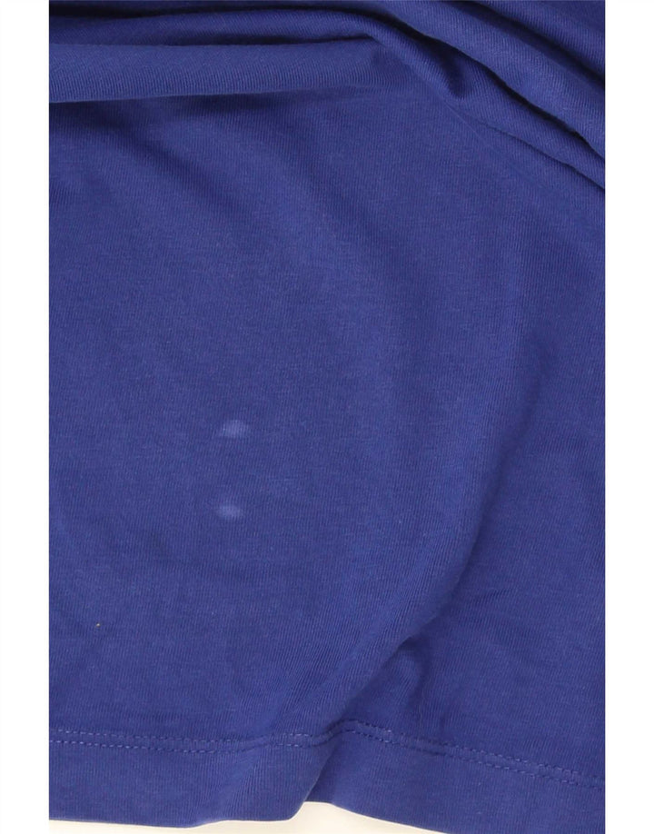 Nike grafisk t-shirt top til mænd, lille blå bomuld