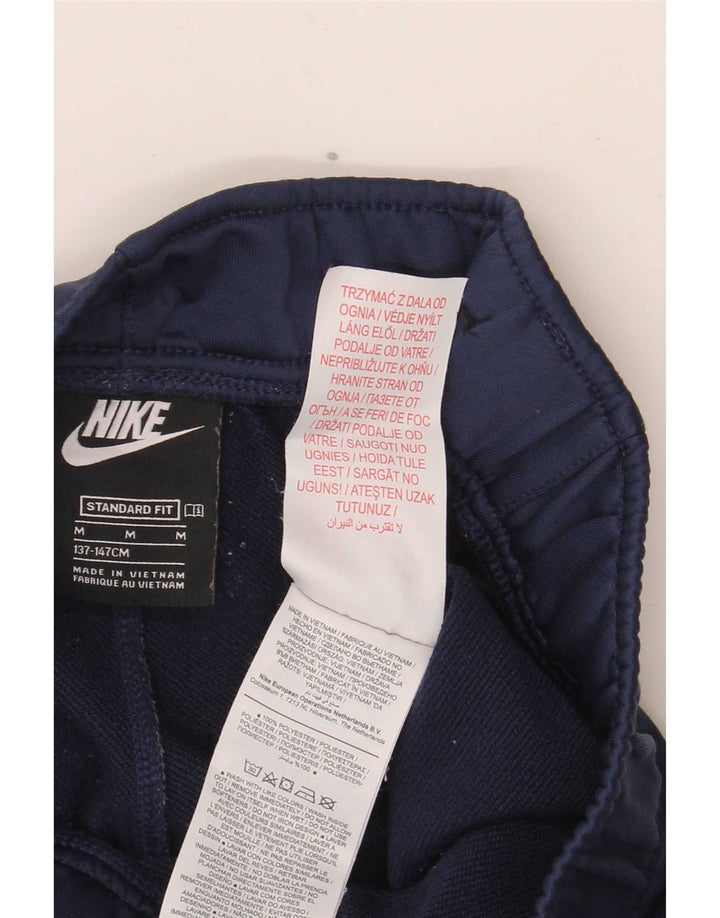 Nike Boys Tracksuit Trousers Joggers 10-11 Years Medium Navy Blue