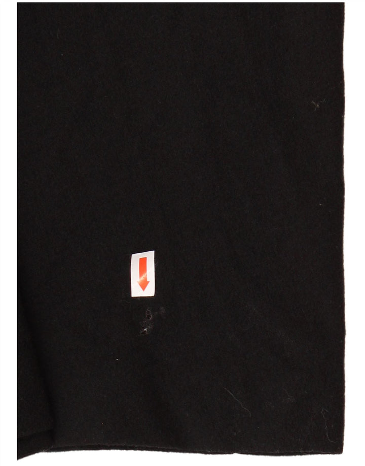 ZARA Womens Long Sleeve Maxi Dress UK 12 Medium Black Wool