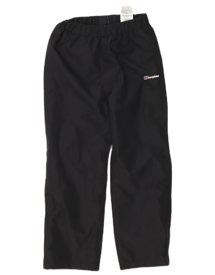Berghaus Pantalon Coupe-Vent Garçon 7-8 Ans Noir Polyester
