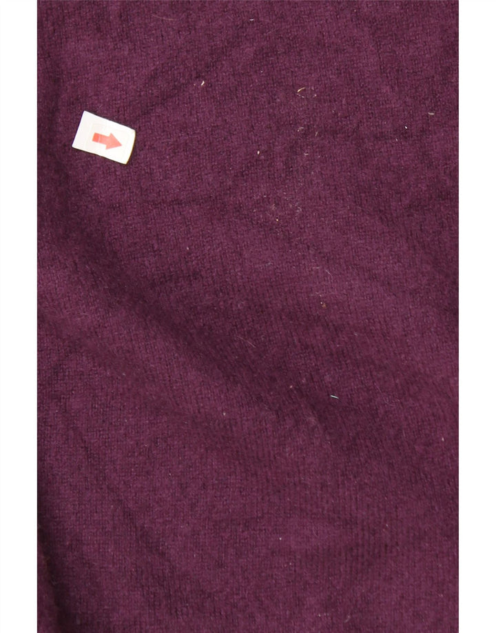 Marks & Spencer Womens Crew Neck Jumper Sweater UK 12 Medium Purple