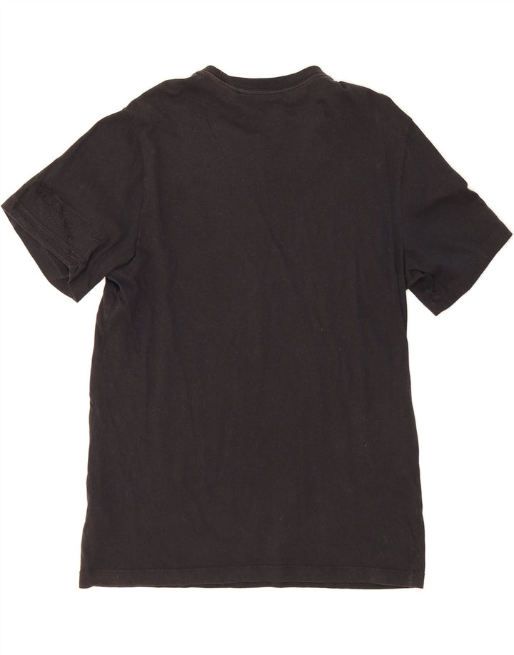 NIKE Mens T-Shirt Top Medium Black Acrylic Vintage Nike and Second-Hand Nike from Messina Hembry 
