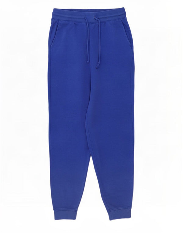 Marks & Spencer Træningsdragt til kvinder Joggers UK 10 Small Blue Cotton