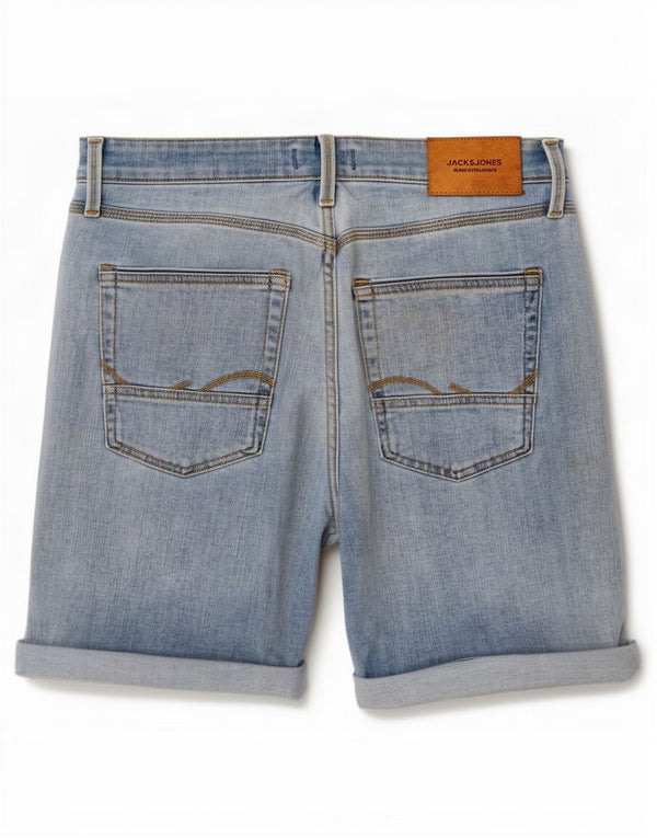 Мужские джинсовые шорты Jack & Jones, маленькие, синие, хлопок, W29