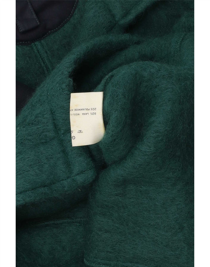 Vintage Womens Jacket UK 14 Medium Green Wool Classic