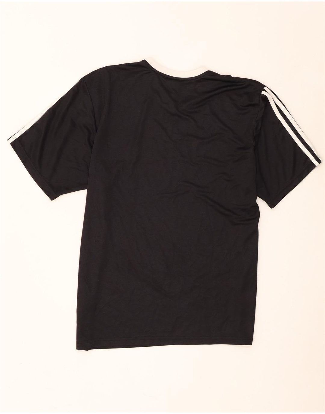 Adidas T-Shirt Homme Haut Noir Moyen Polyester