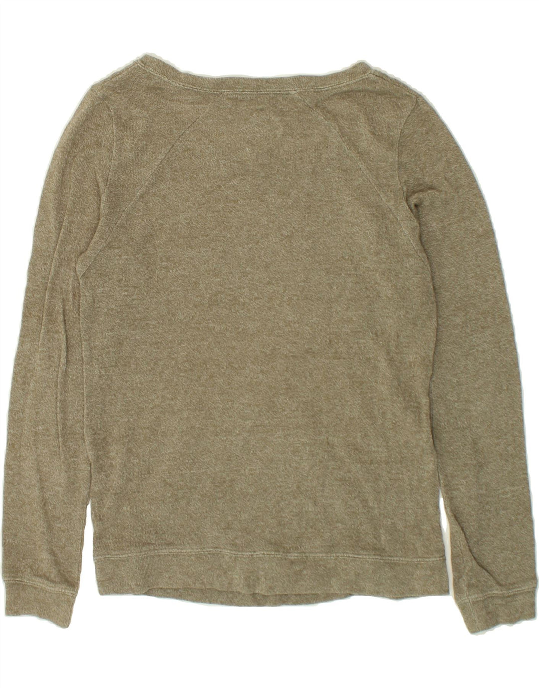 VOLCOM Womens Sweatshirt Jumper UK 14 Large Khaki Vintage Volcom and Second-Hand Volcom from Messina Hembry 