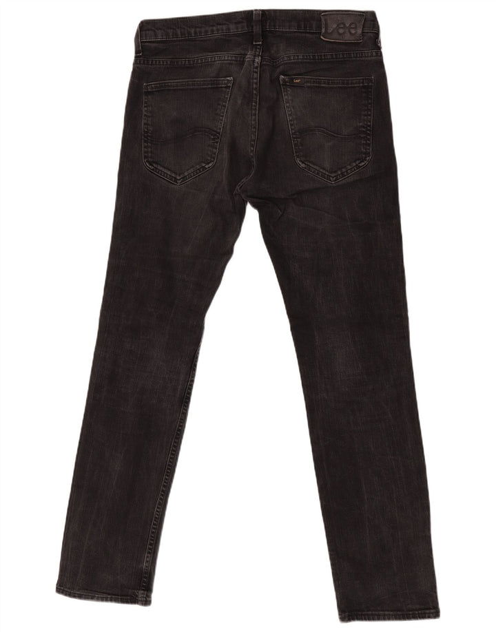 Lee Womens Powell Slim Jeans W32 L32 Black Cotton