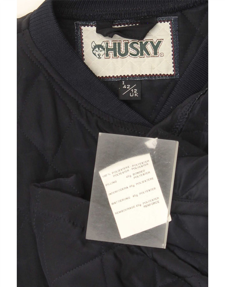 Husky Damen Steppjacke UK 12 Medium Marineblau Polyester
