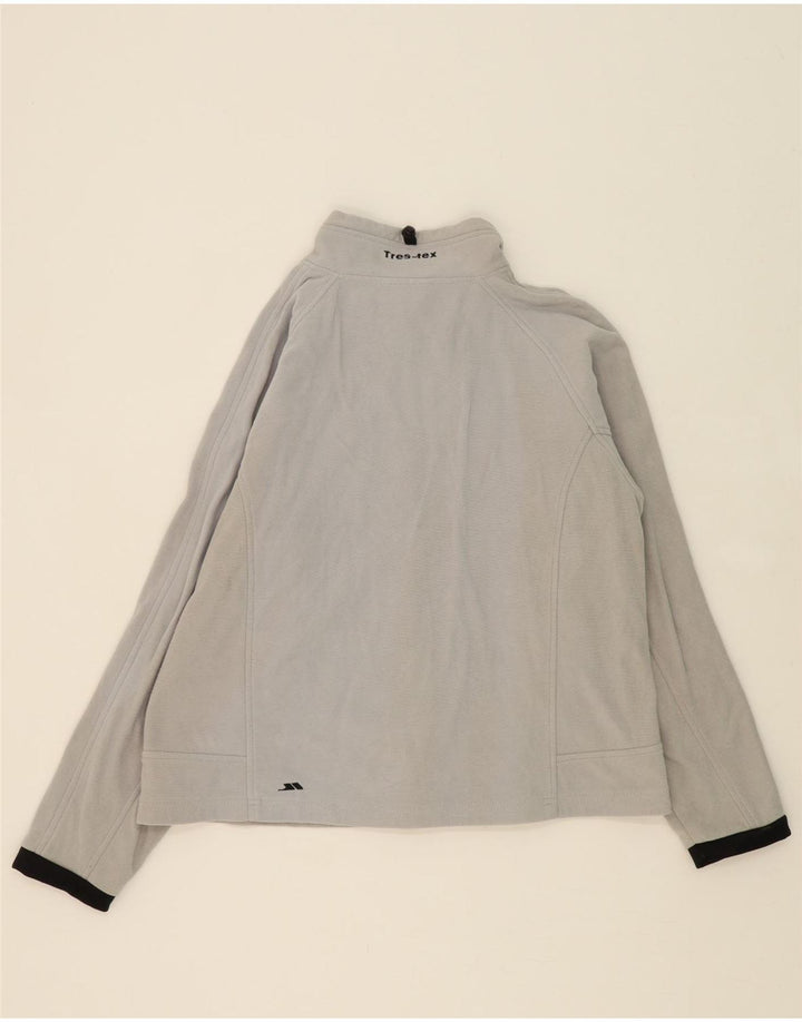 TRESPASS Womens Windbreaker Jacket UK 18 XL Grey Polyester Vintage Trespass and Second-Hand Trespass from Messina Hembry 