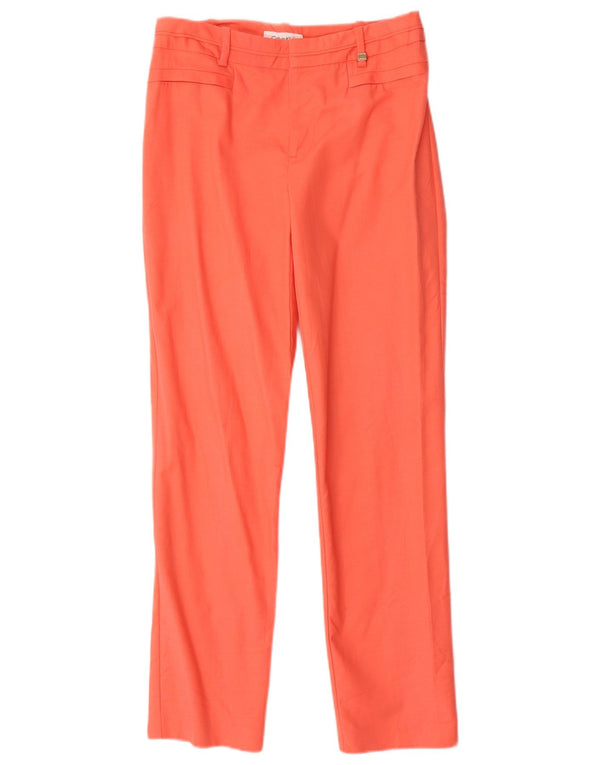 Calvin Klein Damen Gerade Freizeithose US 2 XS W28 L28 Orange