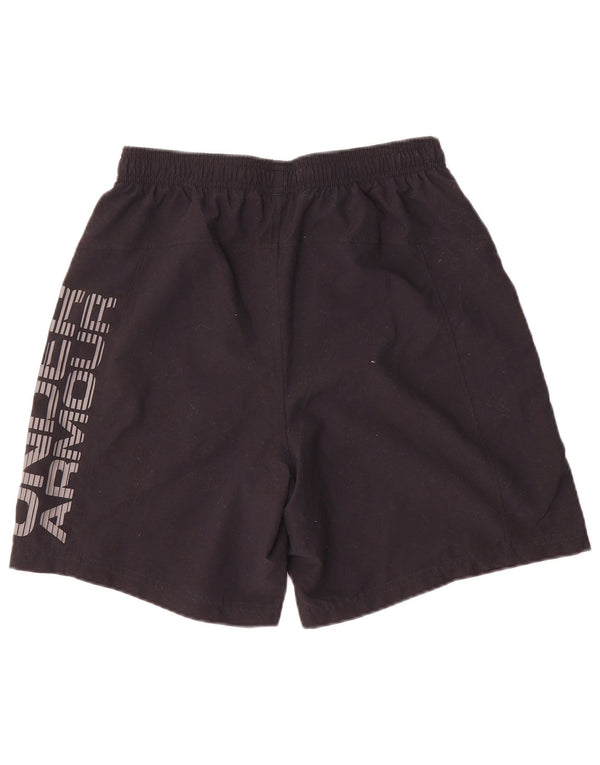 Under Armour Mens Heat Gear Graphic Sport Shorts Medium Black