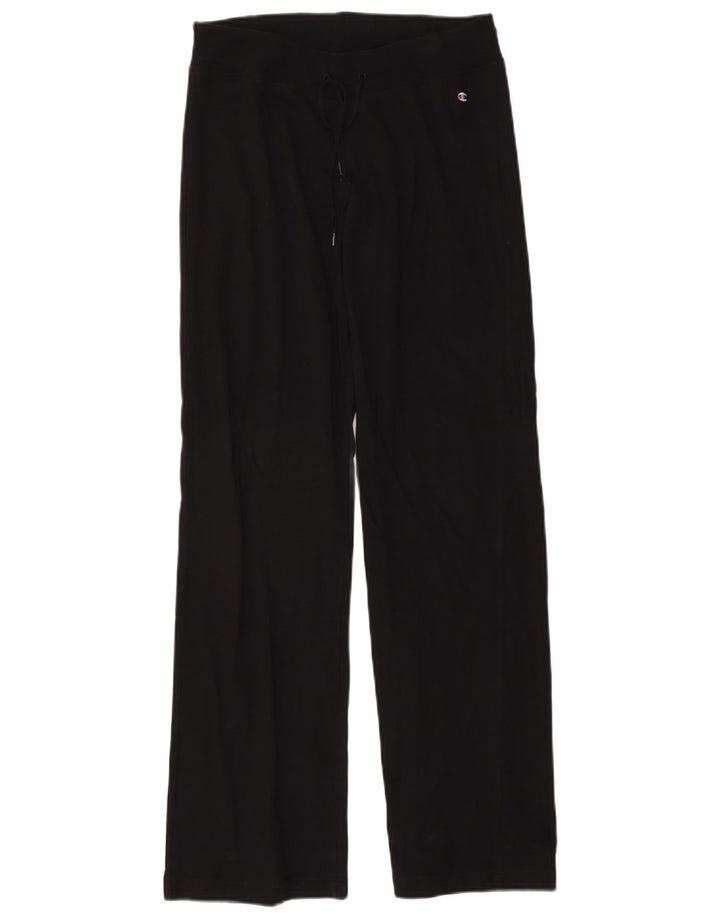Champion Womens Heritage Classics Tracksuit Trousers UK 12 Medium Black
