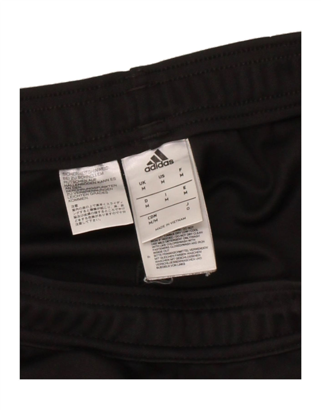 ADIDAS Mens Climacool Graphic Tracksuit Trousers Medium  Black Polyester Vintage Adidas and Second-Hand Adidas from Messina Hembry 