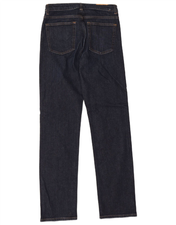 Gant Mens Slim Straight Jeans W30 L32 Navy Blue