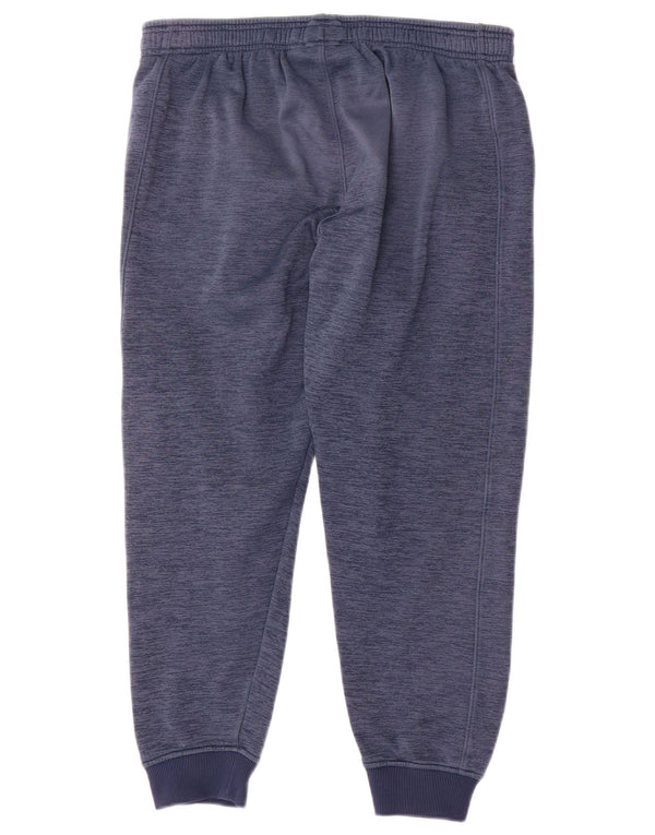 Under Armour Mens Cold Gear Tracksuit Trousers Joggers Large Blue Flecked