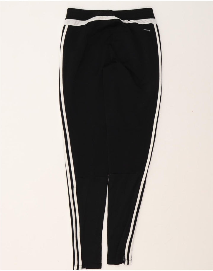 ADIDAS Damen Climacool Leggings UK 4/6 XS Schwarz Polyester