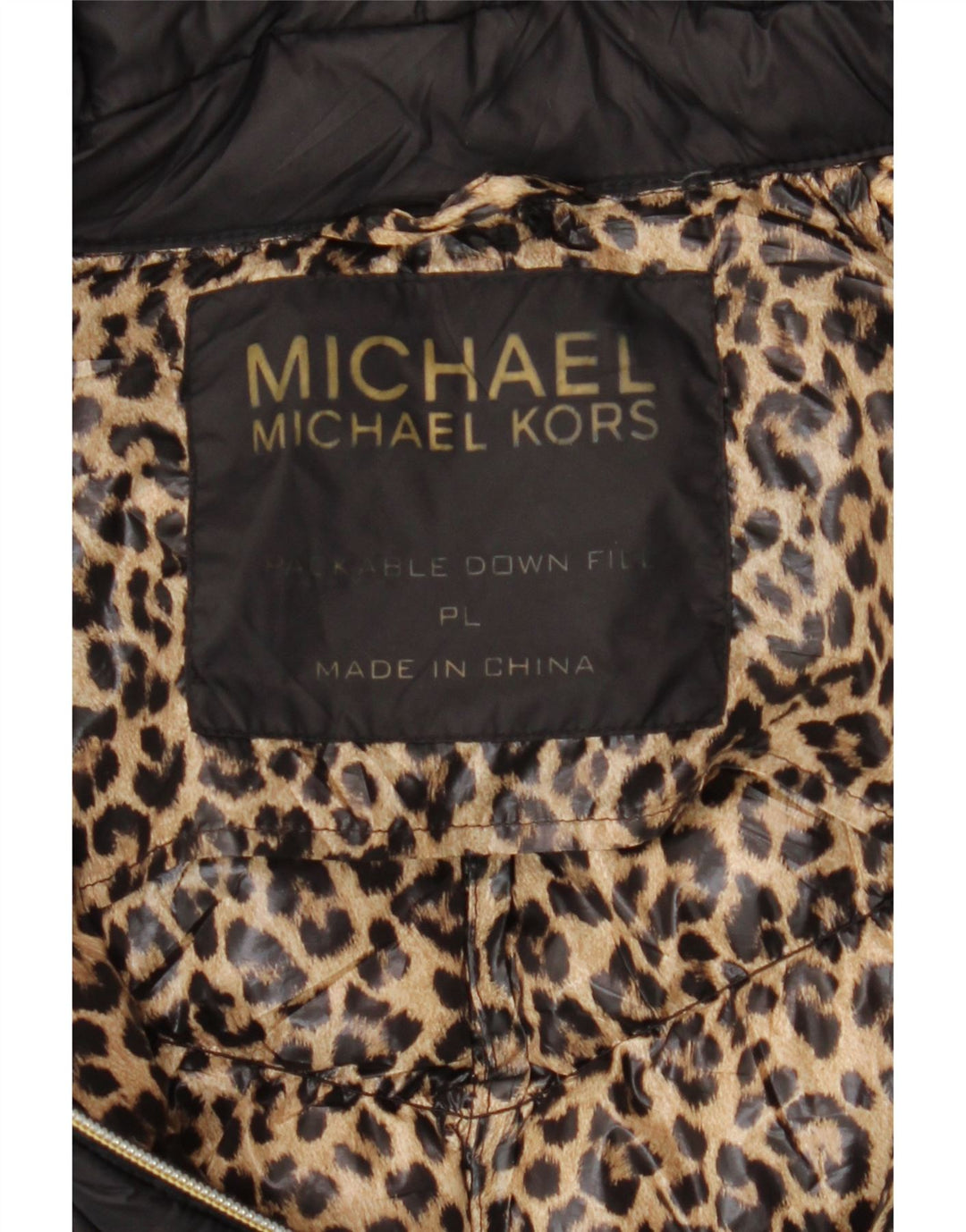 MICHAEL KORS Womens Padded Jacket UK 14 Medium Black Nylon Vintage Michael Kors and Second-Hand Michael Kors from Messina Hembry 