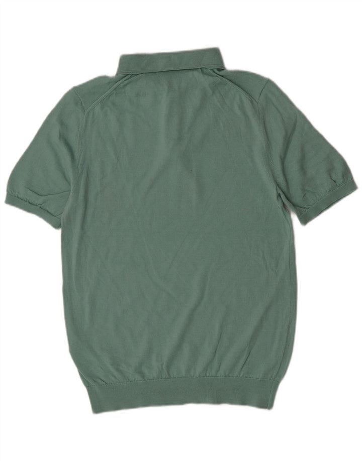 Reiss Poloshirt til mænd Medium Grøn uld