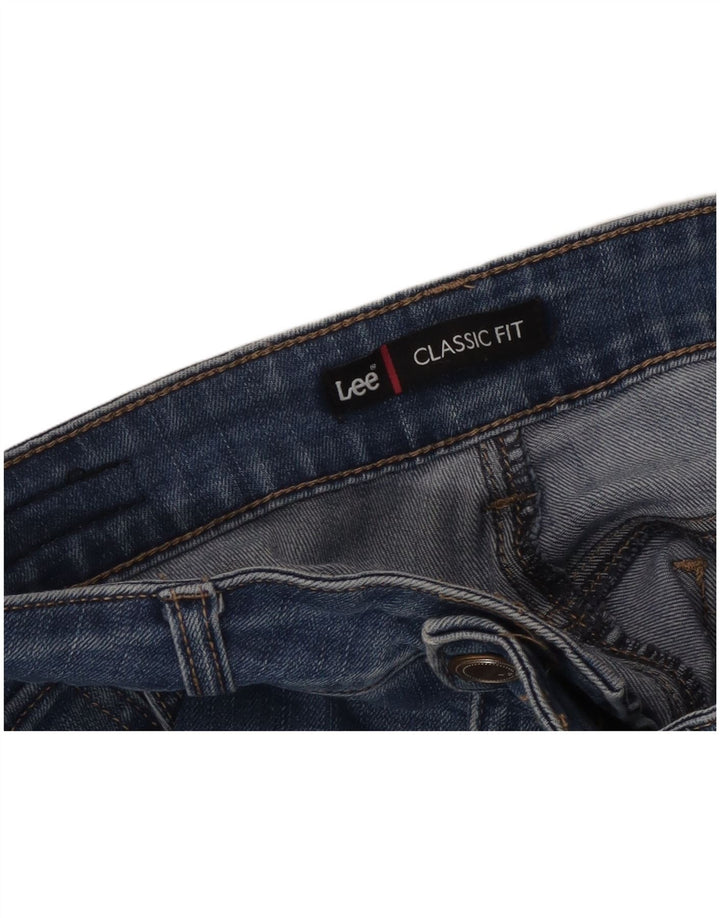 Lee Womens Classic Fit Straight Jeans W32 L29 Blue