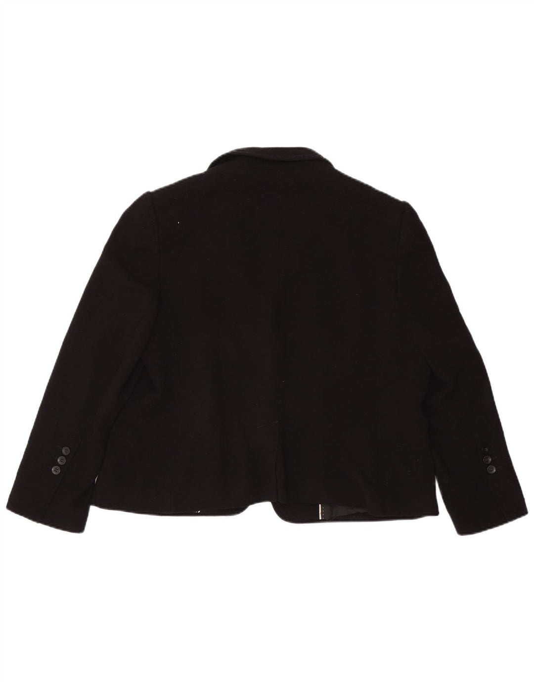 Marks & Spencer Womens 1 Button Blazer Jacket UK 22 3XL Black