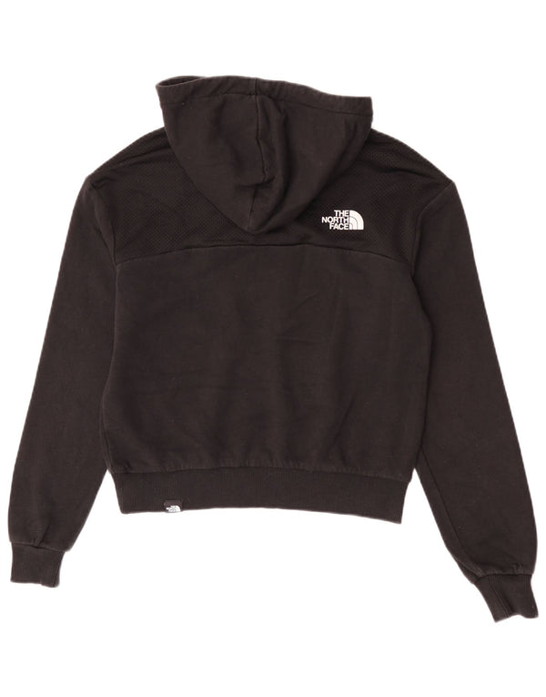Jumper The North Face pentru femei Crop Hoodie UK 12 Medium Black Bumbac