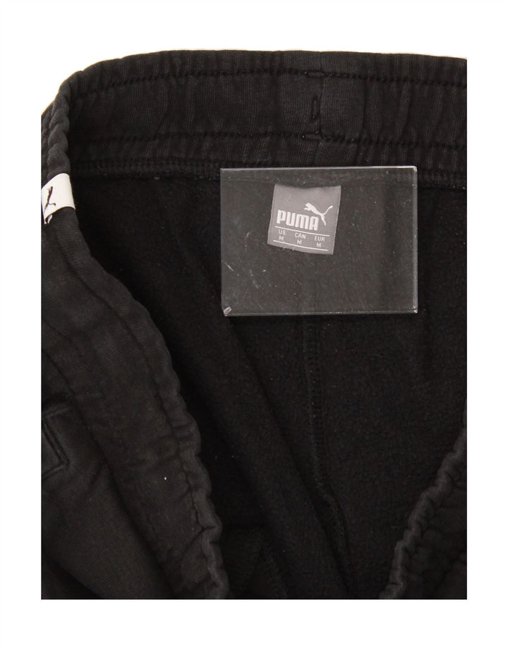 PUMA Mens Tracksuit Trousers Joggers Medium  Black Vintage Puma and Second-Hand Puma from Messina Hembry 