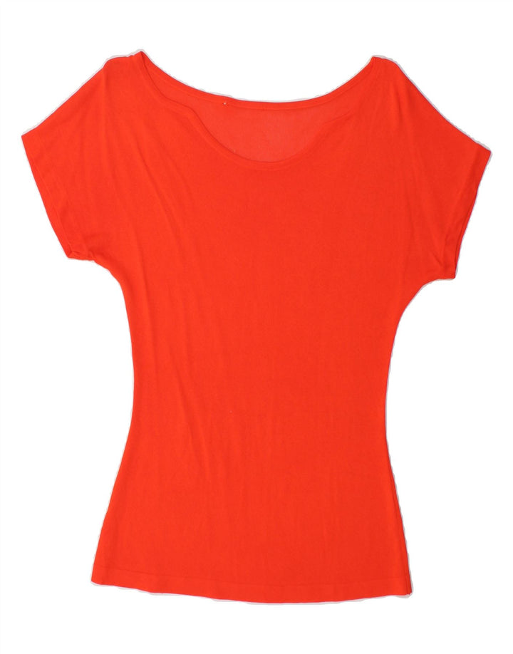 VINTAGE Womens Blouse Top UK 6 XS Red Vintage Vintage and Second-Hand Vintage from Messina Hembry 